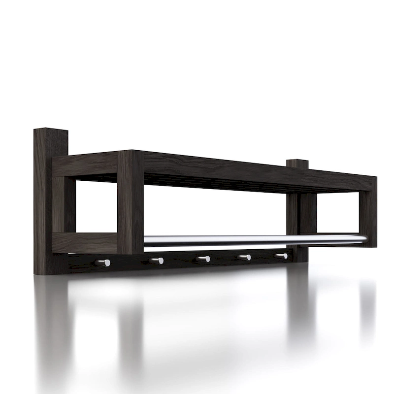 Entryway Coat Rack with Shelf