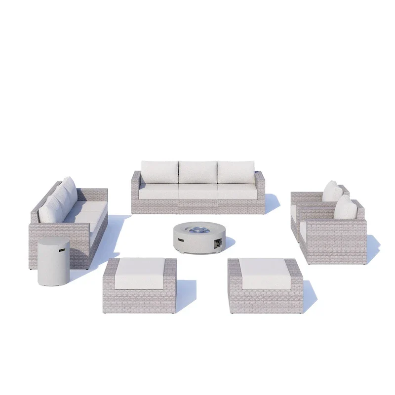 Avalon 12-Piece Fire Seating Set