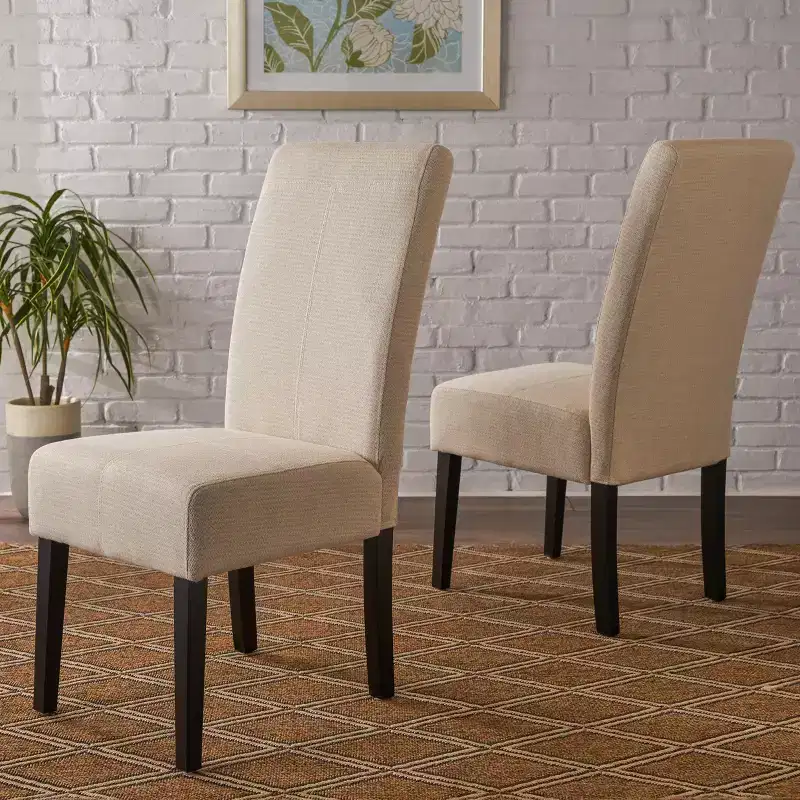 Christopher Knight Home Brooks Modern Upholstered Dining Chairs (Set of 2)