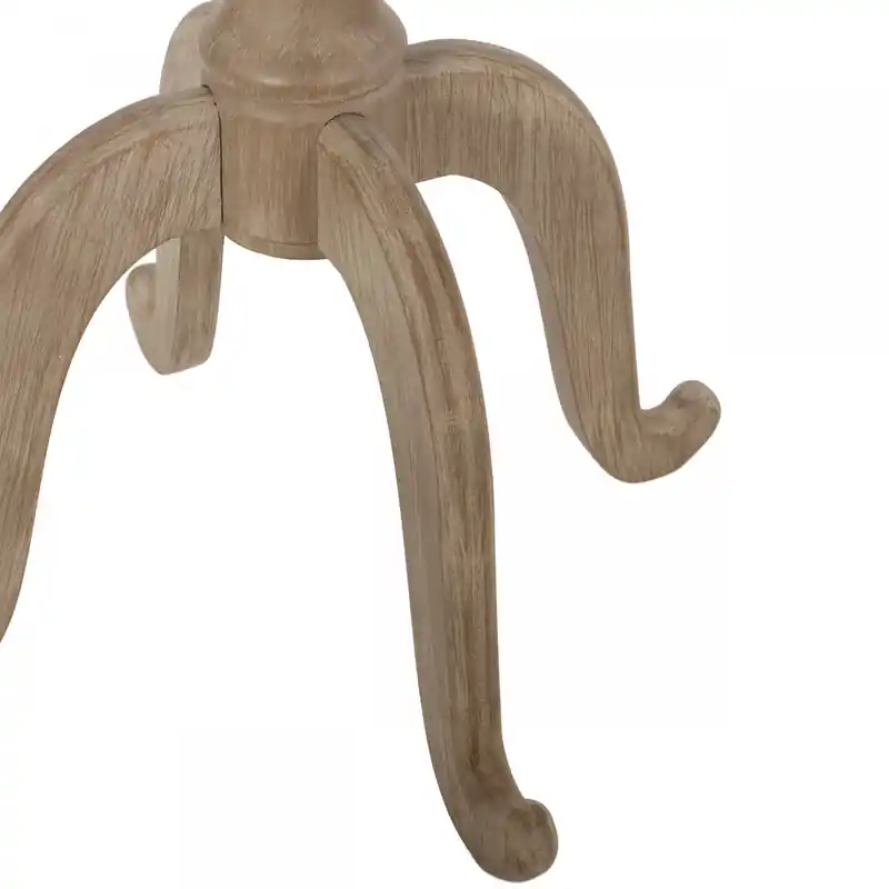 Traditional Side Table With Spider-leg Base