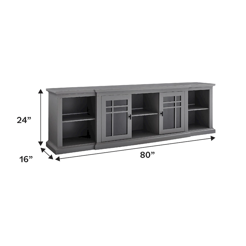 Middlebrook 80-inch Classic Breakfront TV Stand