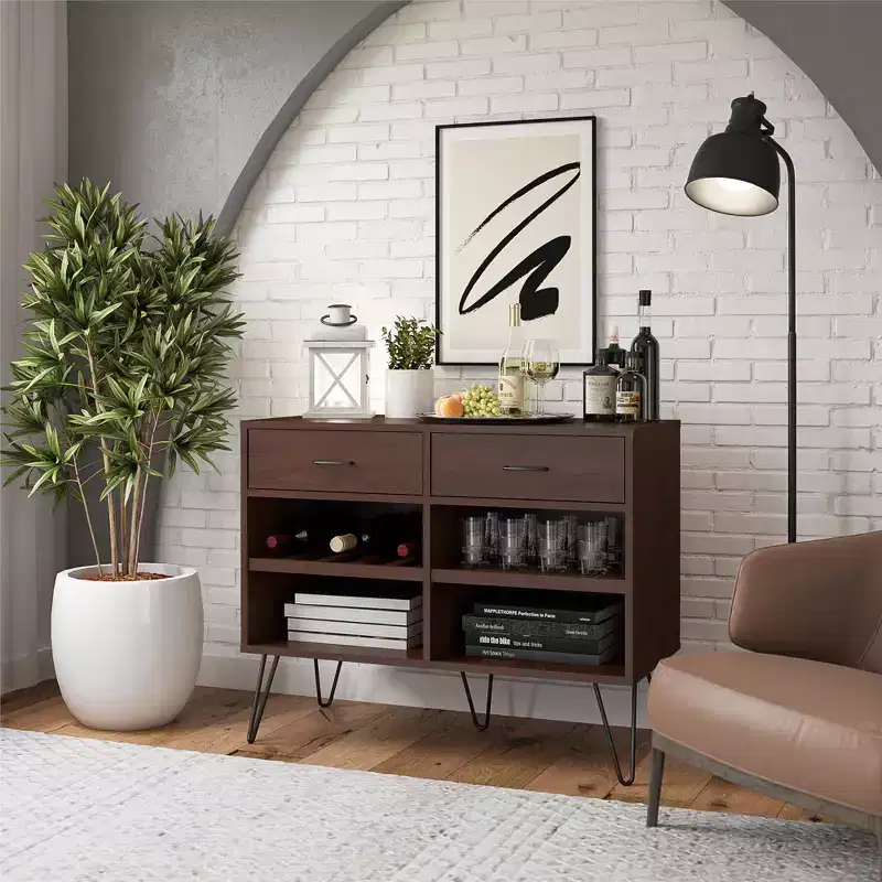 Ameriwood Home Pino Valley Beverage Cabinet