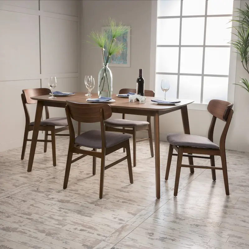 Dimick Mid-Century Modern 5 Piece Dining Set by Christopher Knight Home