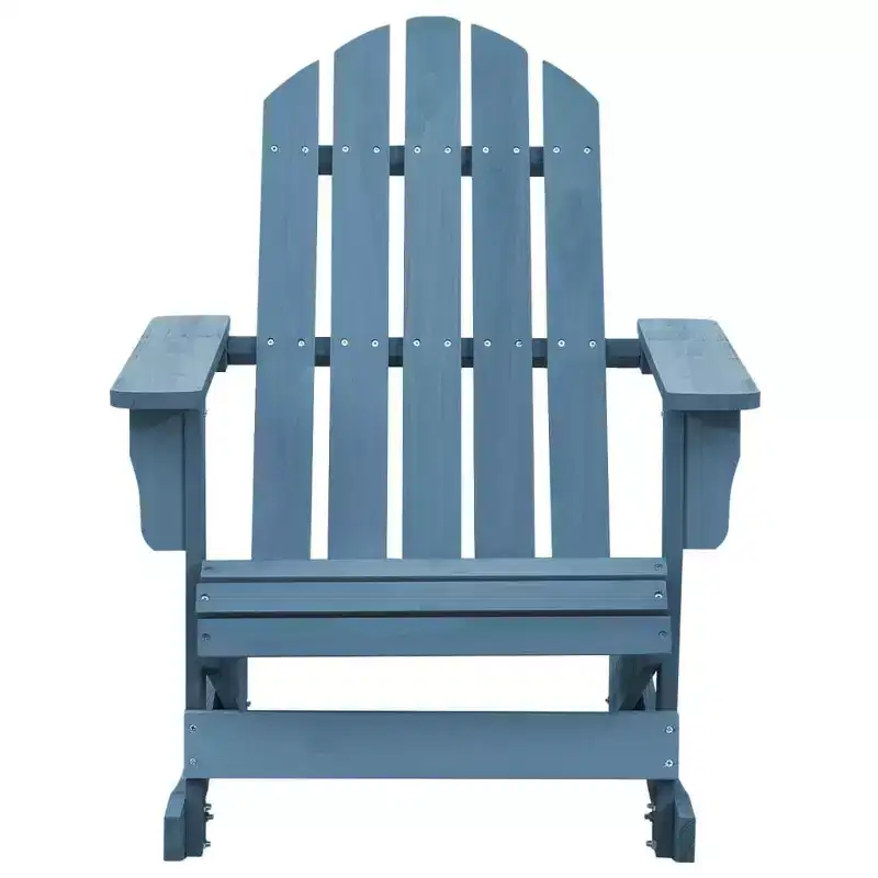 vidaXL Adirondack Rocking Chair Lounge Patio Chair for Garden Solid Wood Fir