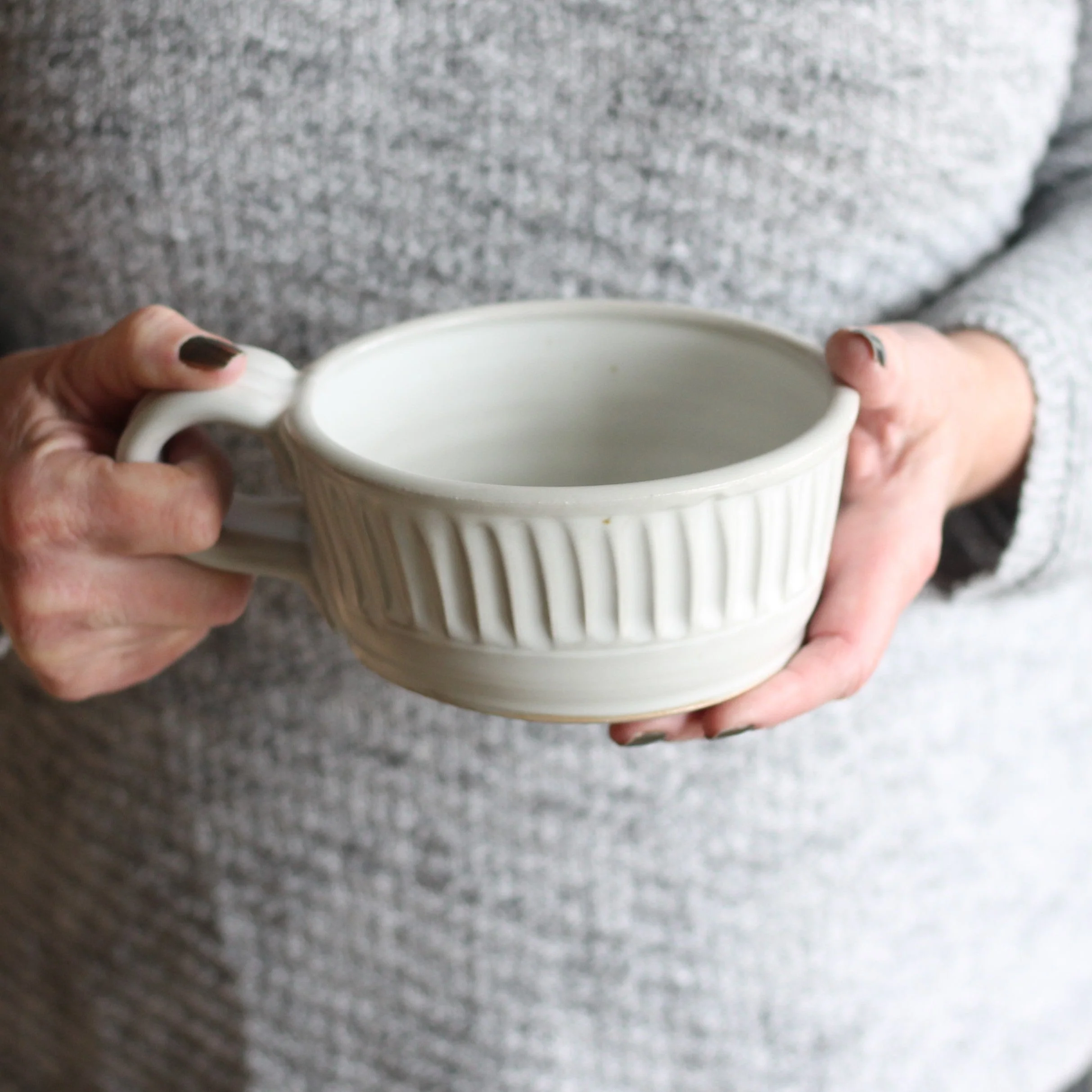 Handmade Soup Mug
