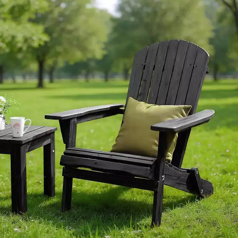 Karl Home Solid Wood Folding Adirondack Chair