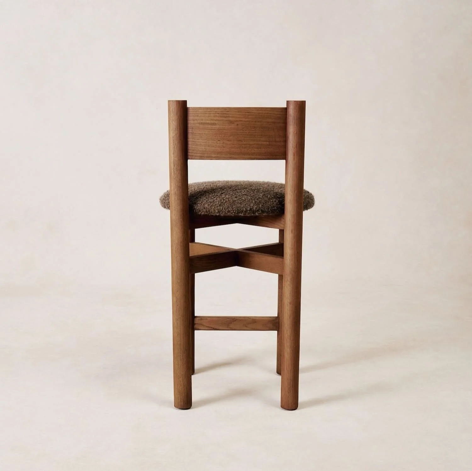 Counter Stool - Mocha - Perfect for the kitchen or bar, this stool adds a natural warmth to your home, creating an inviting spot that balances...