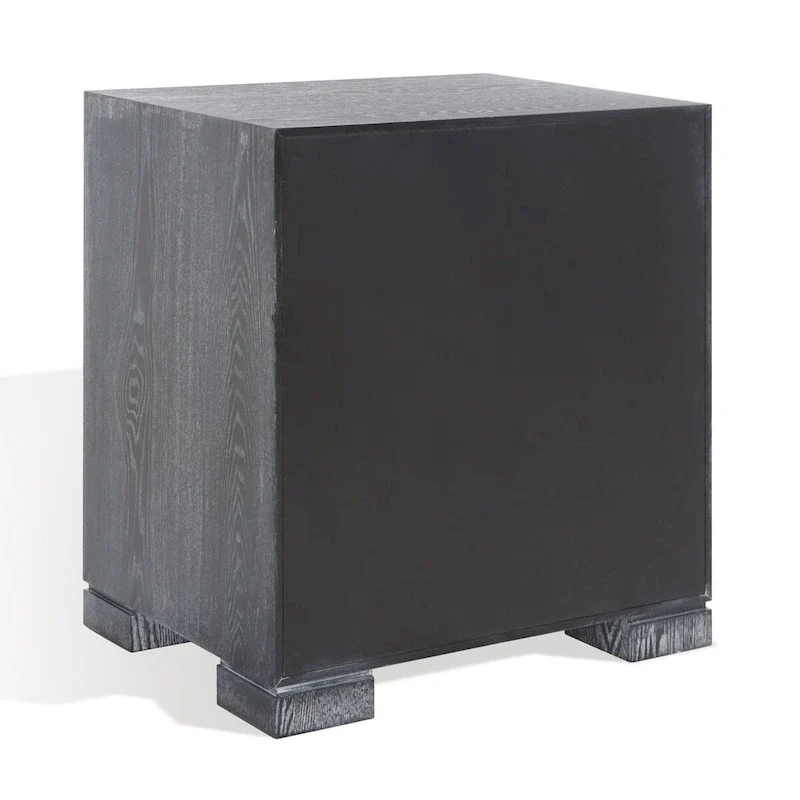 White/ Gold Lacquer Chest - 24Wx18Dx26H