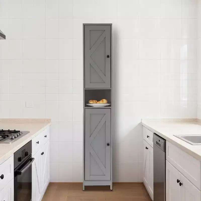 Modern Bathroom Furniture Set  Durable, Space-Saving Storage Solution  Complete Set for Stylish & Functional Bathroom Organization