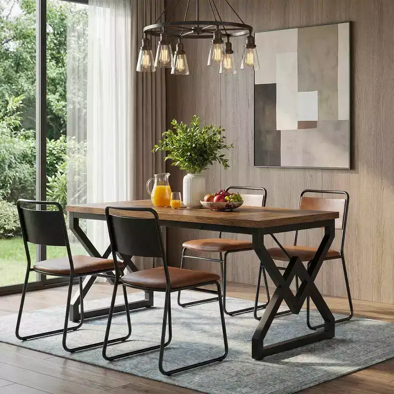 MAYEERTY 63 Large Executive Desk, Modern Computer Desk for Home Office