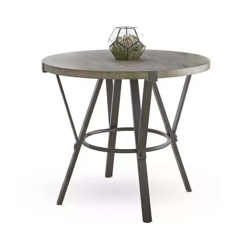 Round Counter Table Gray