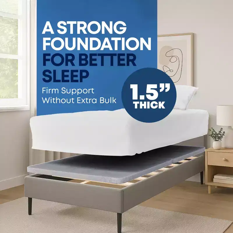 Spruce Wood Microfiber Bunkie Board Full 38
