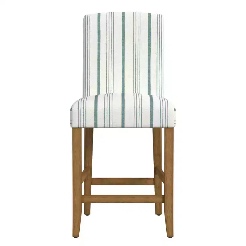 24 Curved Top Counter Height Barstool - HomePop