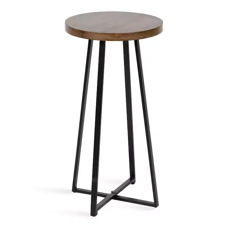 Kate and Laurel Zia Round Bar Stool