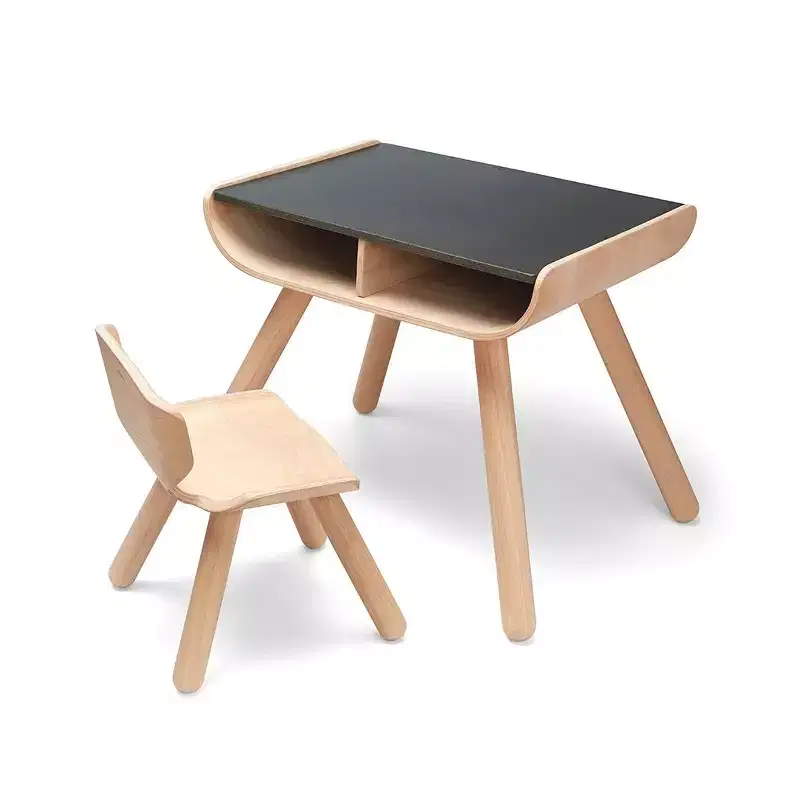 Plantoys| Table & Chair - Black