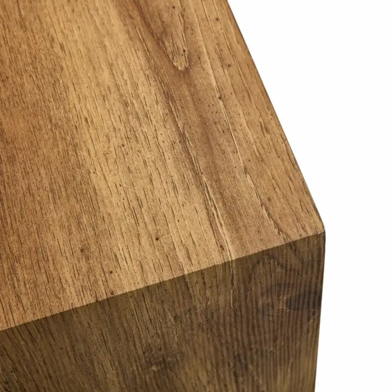 Modern MDF coffee table with wood texture pattern -stylish and durable design