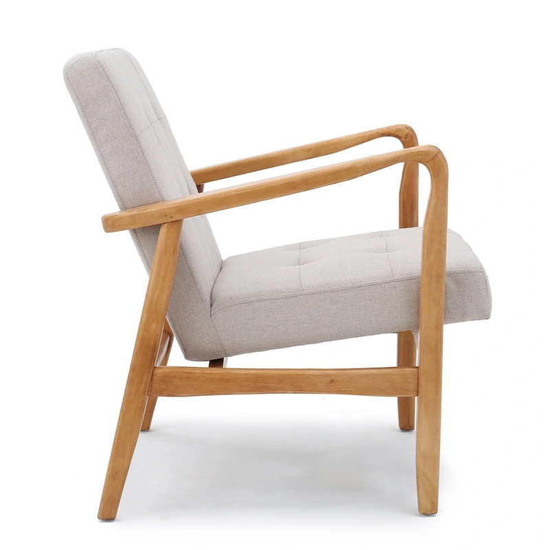 Brayden Mid-century Fabric Club Chair by Christopher Knight Home