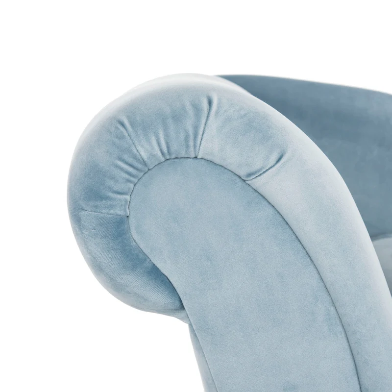 SAFAVIEH Karan Mid-Century Modern Chaise with Pillow - 63Wx28Dx30H
