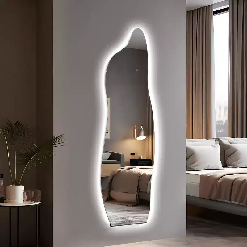 63x24 3 Color Infinity Mirror, LED Bathroom Vanity Mirror for Bathroom, Bedroom Entryway, Living/Dressing Room