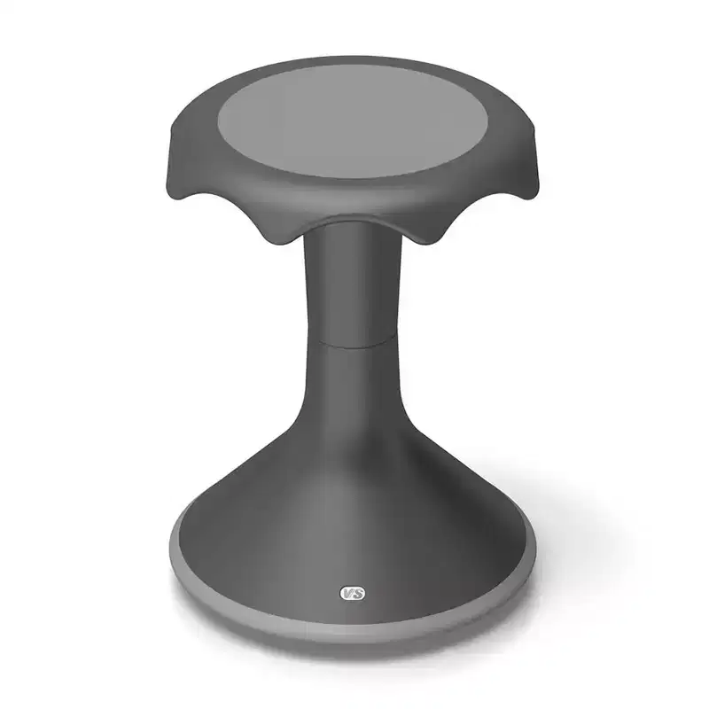 VS America Hokki Stool Flexible Ergonomic Seating - 18 Black
