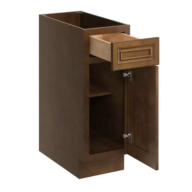 CASAINC 12 in. W x 34.5 in. H x 24 in. D Base Kitchen Cabinet with 1 Soft-Close Drawer  Plywood Frame, Full Overlay Front