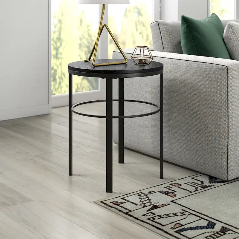 20 Wide Round Side Table with MDF Top