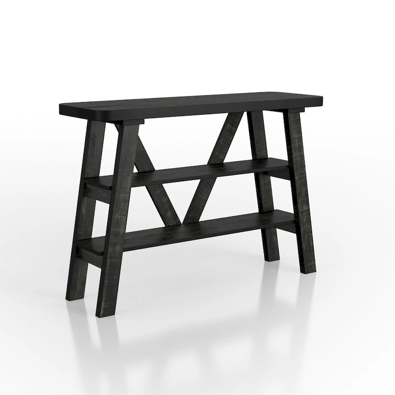 Maison Farmhouse 47-inch 2-Open Shelf Console Table