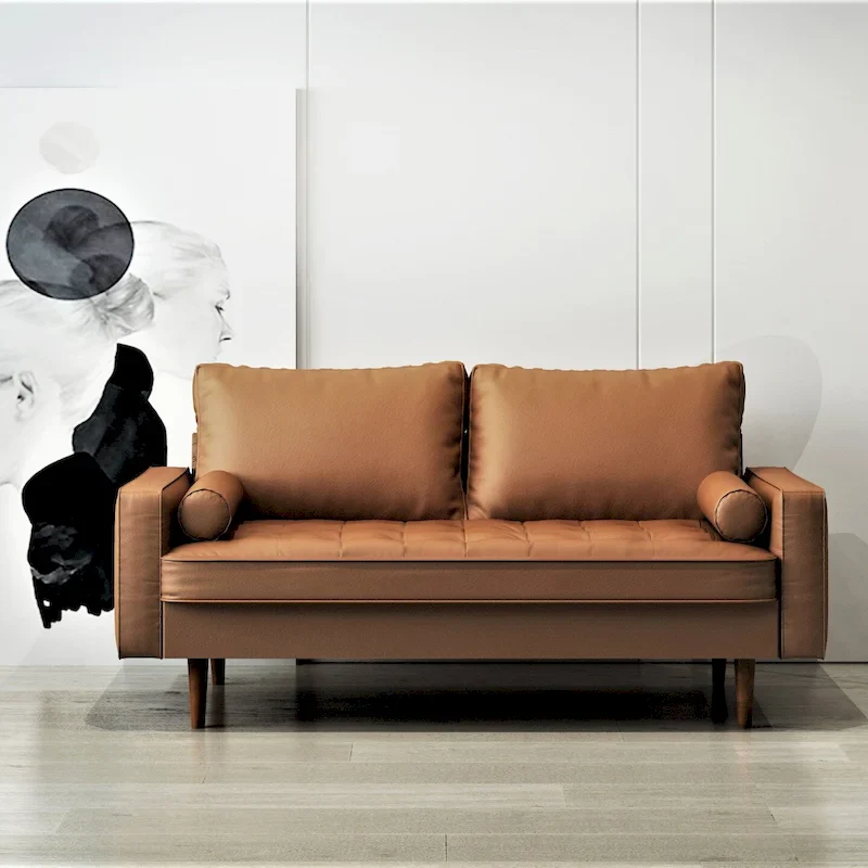 2-Tier Square Coffee Table | 360° Rotating Top & 3 Detachable Trays
