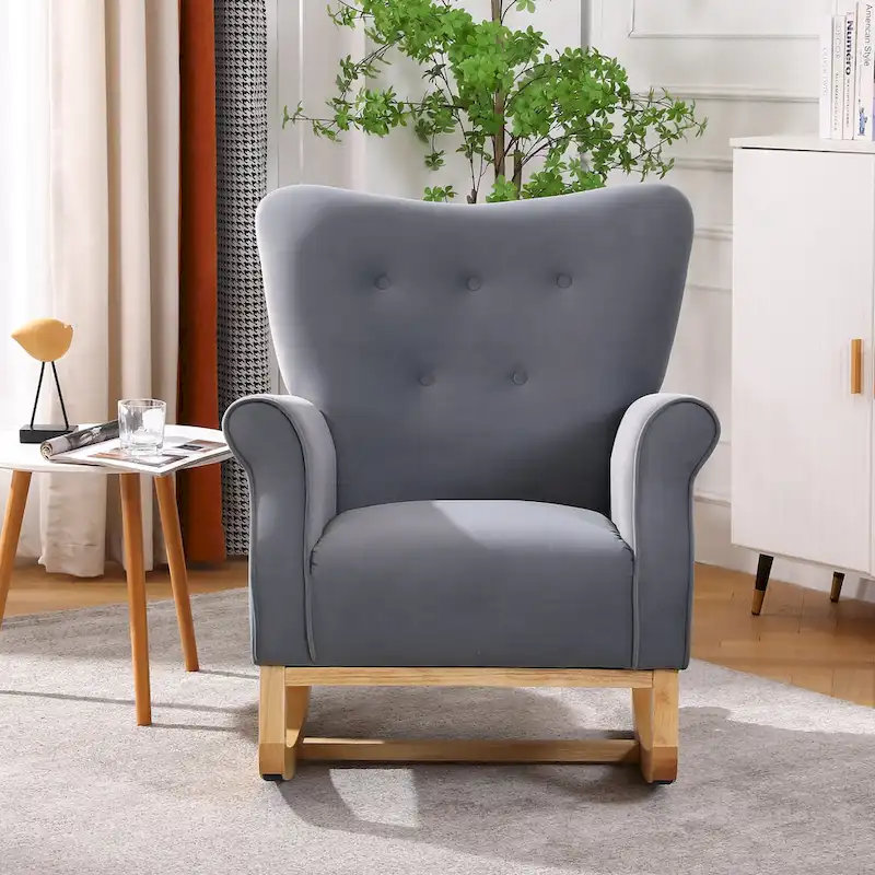 Shakeable high back living room single sofa chair