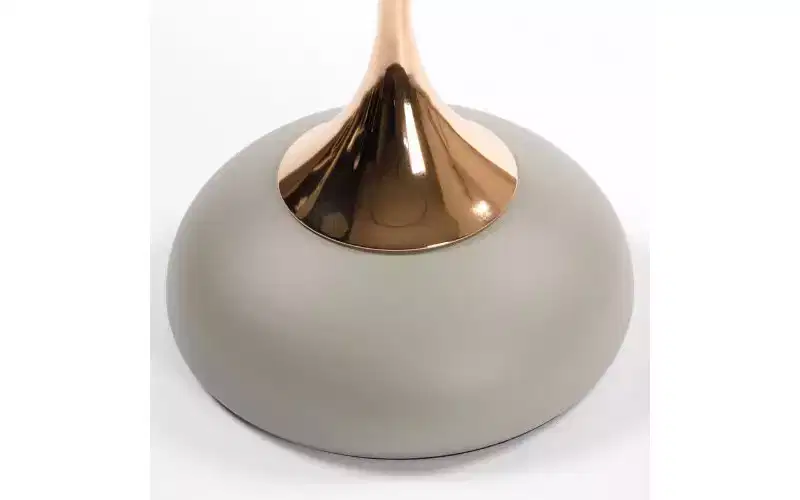Mermaid Tail Pedestal Round Side Table, Anti-Rust Metal Tray Top Small Coffee Table, Versatile Accent Table, End Table for Living Room