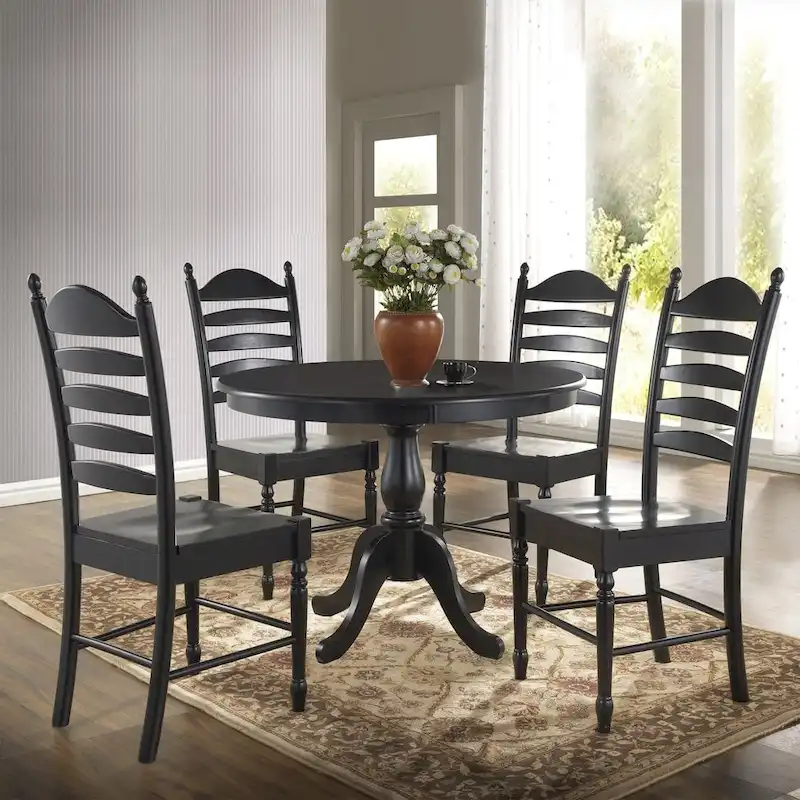 Copper Grove Parnasuss Round Pedestal Dining Table