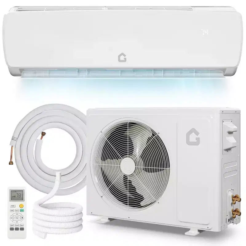 Ultra-Quiet 42dB|12000 BTU 19 SEER Ductless Mini-Split Air Conditioner Heat Pump|3-in-1 Cooling, Heating & Dehumidifying|230V White Inverter AC System
