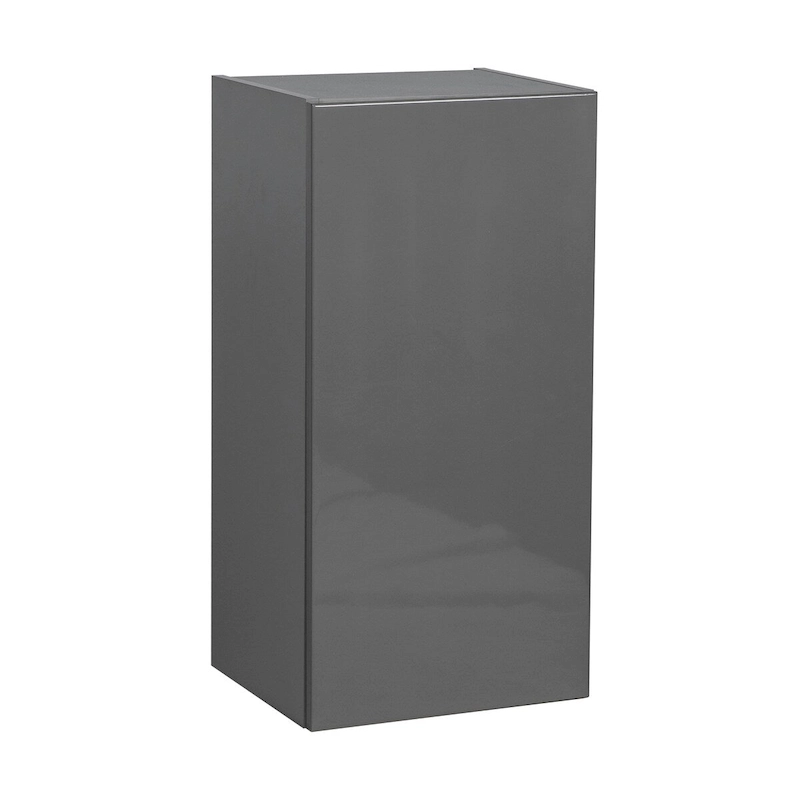 9 x 30 Wall Cabinet-Single Door-Grey - 9 x 30 x 12
