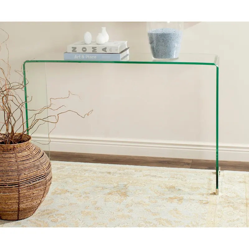 Button-Tufted Upholstered Cocktail Ottoman Coffee Table | Dual-Use Footrest & Surface | Living Room