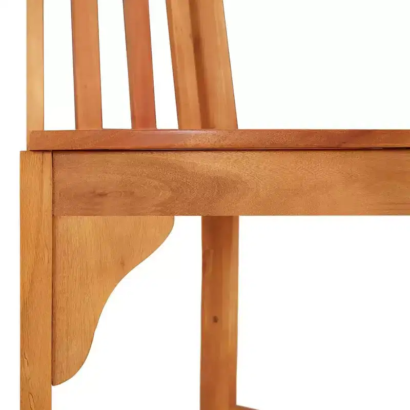 vidaXL Tree Bench Reddish Brown Solid Eucalyptus Wood with an Oil Finish