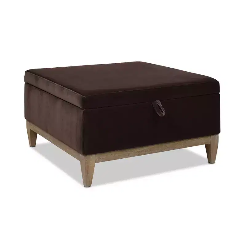 Jennifer Taylor Home Riley 16 Round Footstool Ottoman