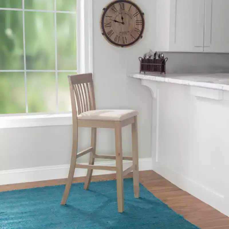 Linon Torino Stool Wood