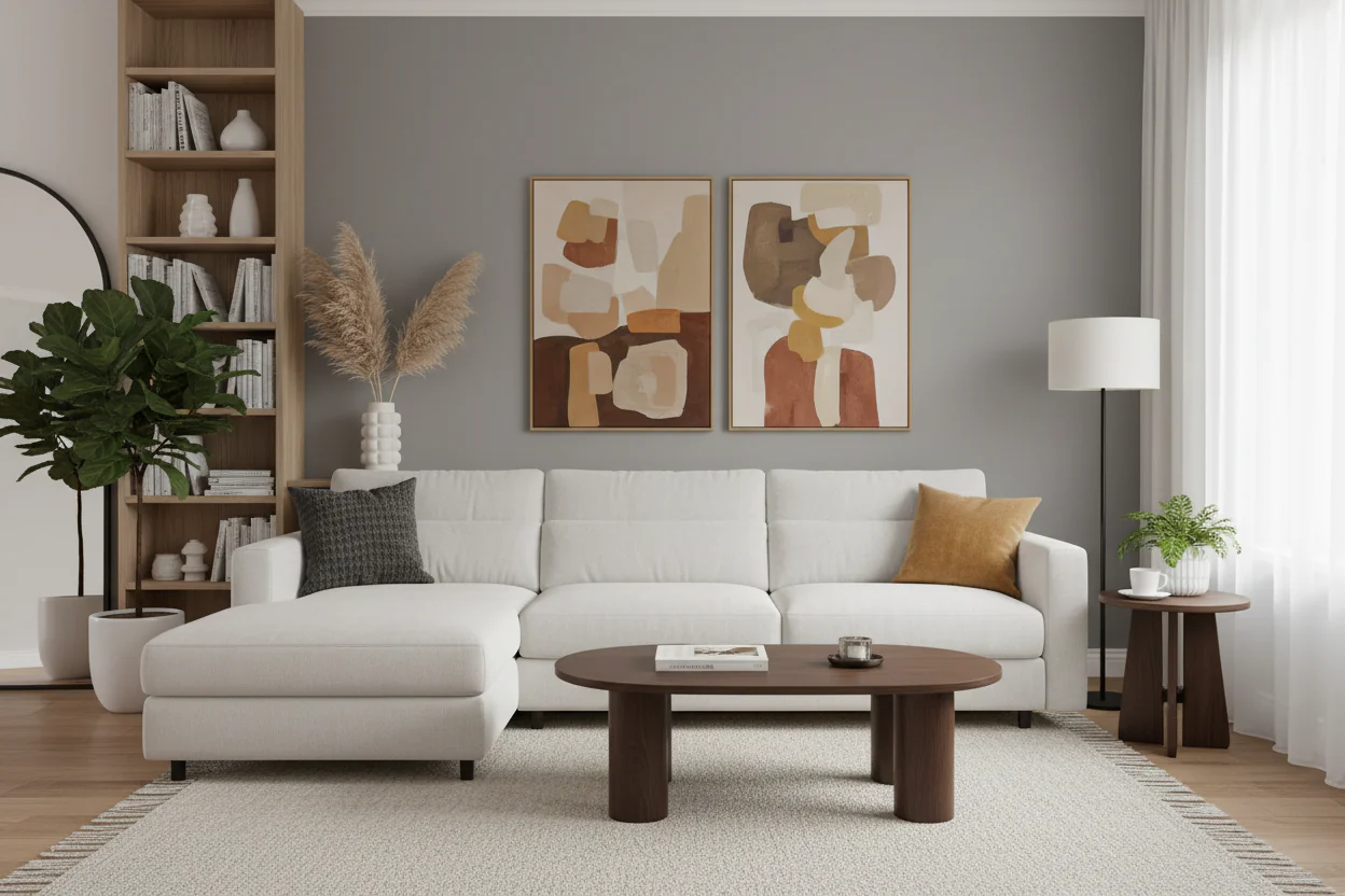 Oversized Cloud Modular Sectional Sofa for Living Room, Comfy Couch Down-Filled Wide Deep Seat Couch, Solid Wood Frame, Tool Free Assembly