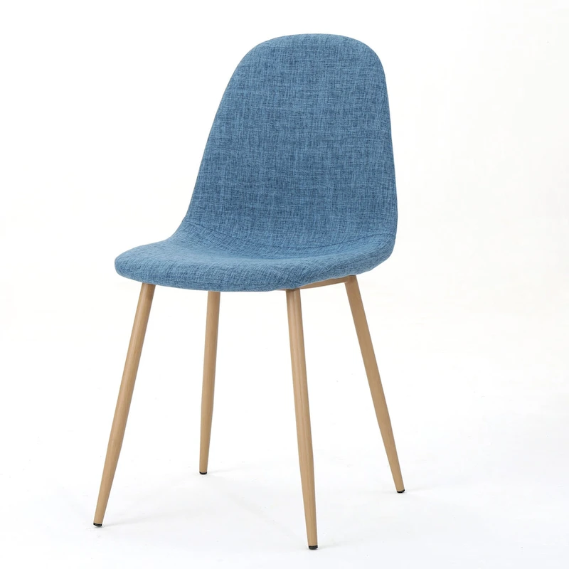 Raina Mid-century Upholstered Dining Chairs (Set of 2) by Christopher Knight Home