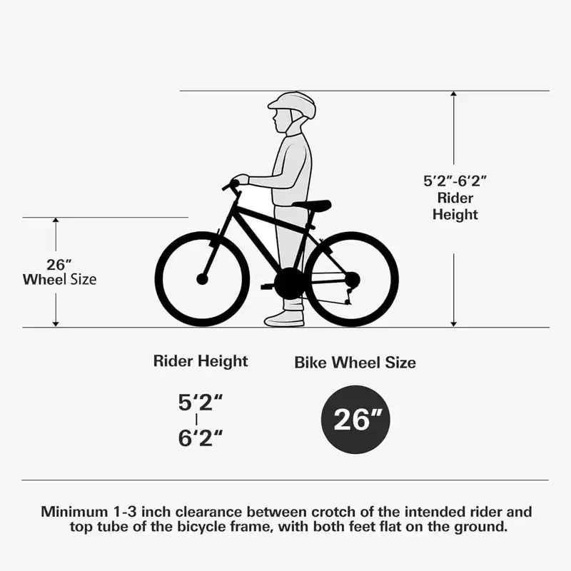 hykolity Mountain Bike, 26 27.5 Wheel, 18 Speed MTB Bicycle with Dual Suspension, Adjustable Saddle for Men Women Outdoor Cycling