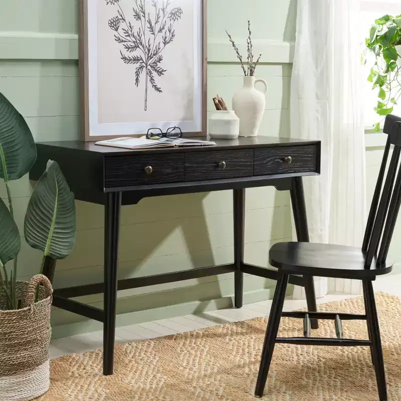 Scully 3 Drawer Desk - DSK6401 - Safavieh