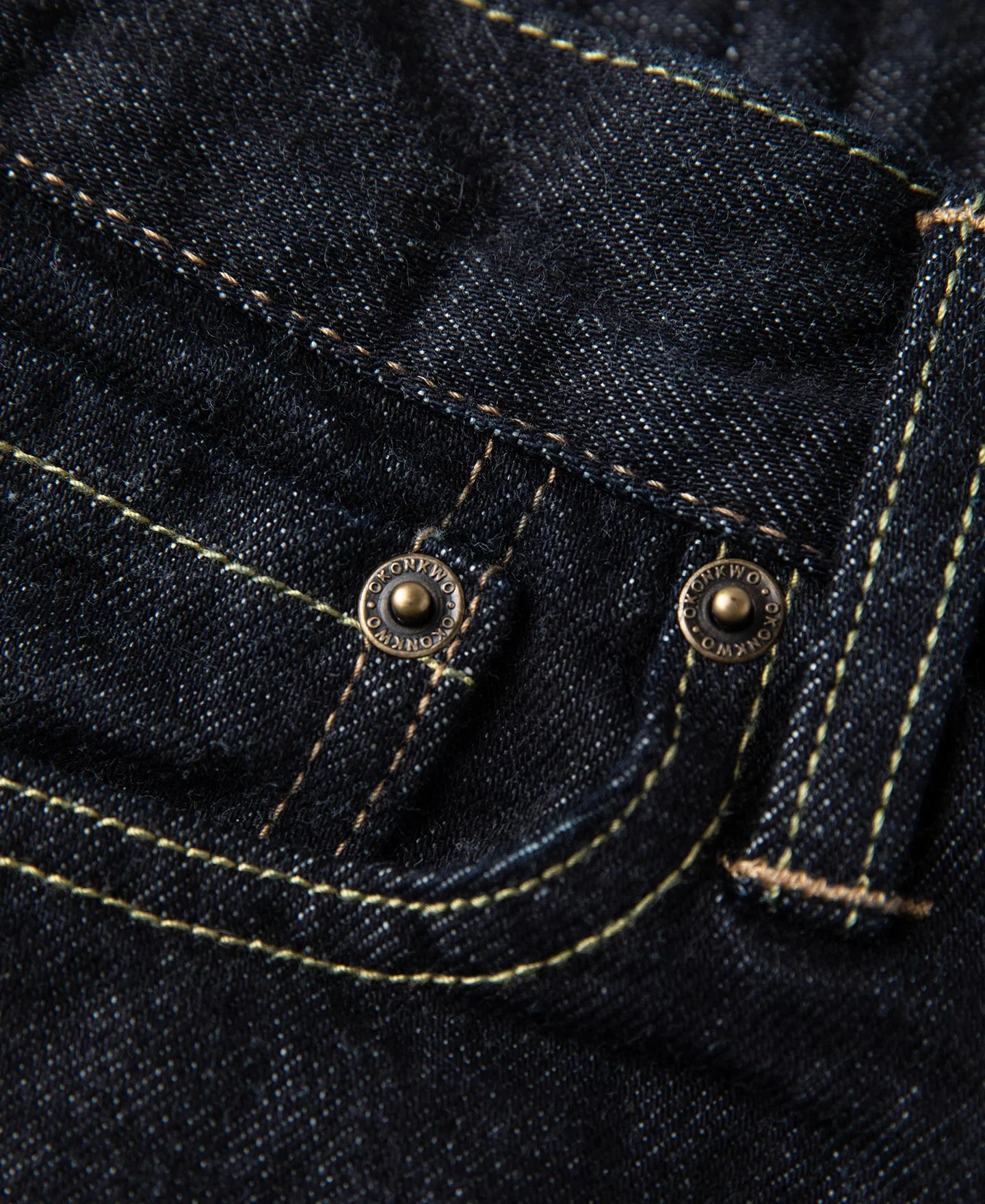 15 oz Slim Tapered Selvedge Denim Jeans - Prewashed