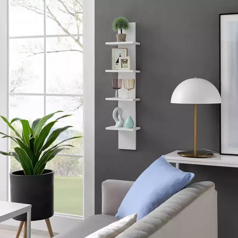 39.5 x 9 Utility 4-Tier Column Spine Shelf