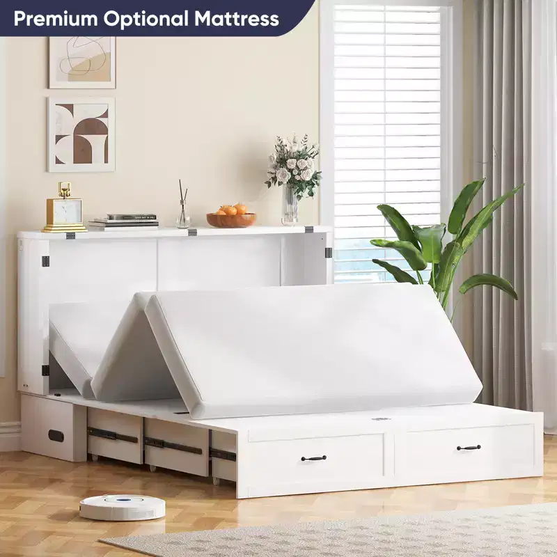 Modern Murphy Bed Queen Size