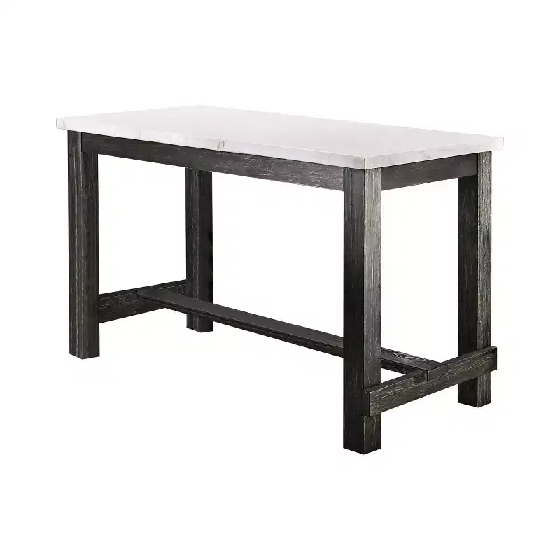 HOMES: Inside + Out Norelo Rectangular Counter Height Table White