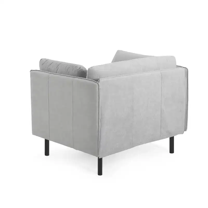 Polyester & Solid Wood Lounge Chair 31.1''H x 32.28''W x 39.17''D