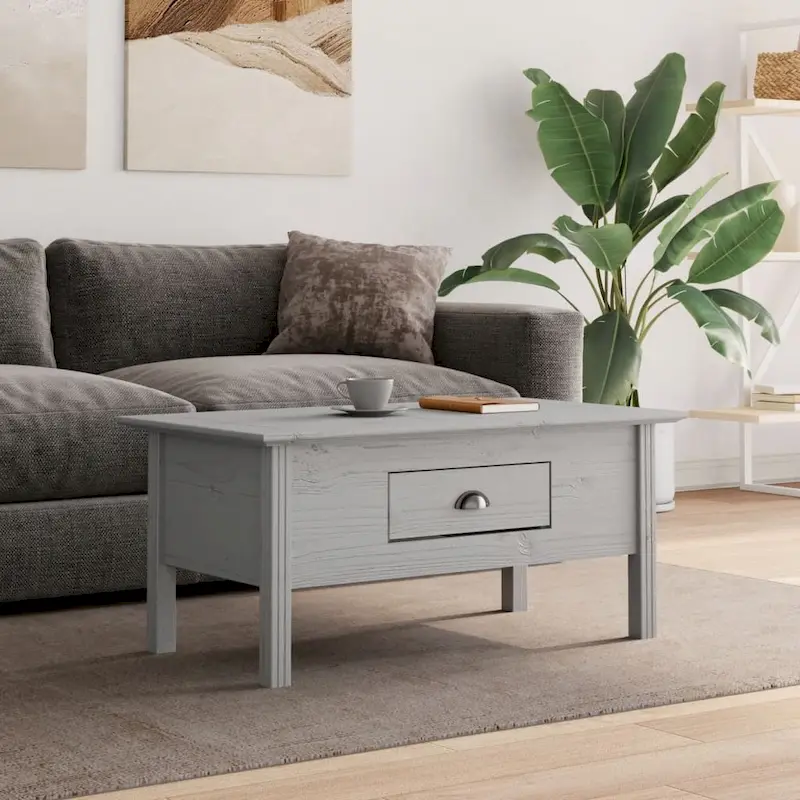 Accent Side Table with Drawer – 39.4 x 21.7 x 18.1 in