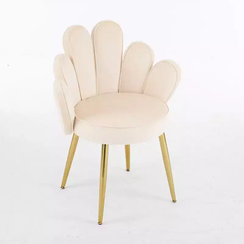 Velvet Accent Chair With Pillows