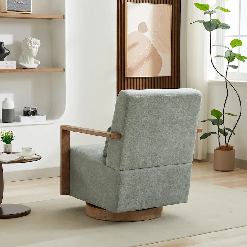 Swivel Modern Upholstered Accent Chair