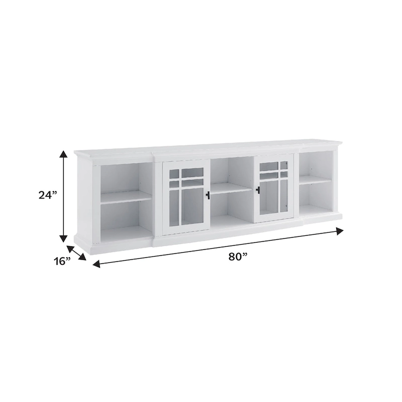 Middlebrook 80-inch Classic Breakfront TV Stand